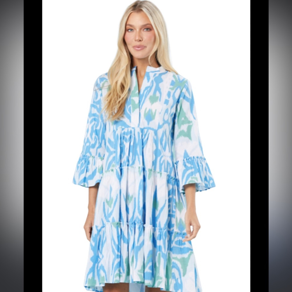 Sheridan French Caty Dress in Tulip Ikat
